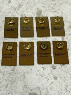 Pokemon League Badges Pins Gym Lot Of 8 - Image 5