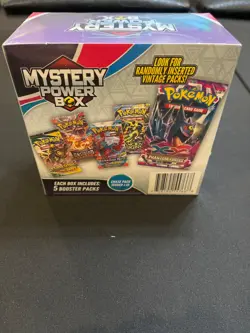 Pokemon Mystery Power Box Chase Pack Seeded 1:10 NEW SEALED (5 Booster Packs) - Image 3