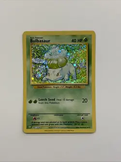 Bulbasaur 001/034 CLV Classic Collection Holo Pokemon Variant NM G - Image 1