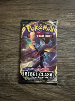 Pokemon TCG Rebel Clash Booster Pack Sword and Shield NEW SEALED 820650806810 - Image 1