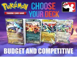 Pokemon Deck TCG Choose Your Deck Standard Tournament Ready Competitive & Budget - Image 1