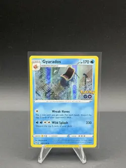 Pokemon TCG- 2022 Gyarados 022/078 Holo Pokemon Go NM - Image 1