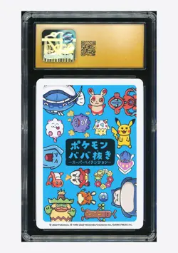 Pokemon CGC 10 PRISTINE Pikachu 2019 Old Maid Japanese - Image 2