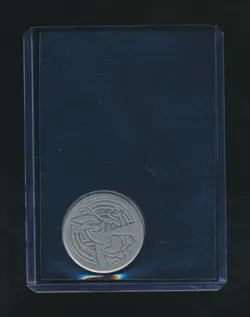 LUGIA 2000 POKEMON WIZARDS OF THE COAST SILVER COIN PROMO - Image 1