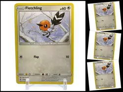 Pokemon Sun & Moon UNIFIED MINDS 179/236 Fletchling 4X Mint/NM Common Lot TCG X4 - Image 1