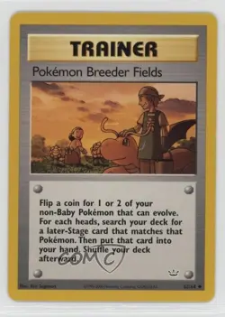 Pokemon Breeder Fields Neo Revelation #62 2001 - Image 1