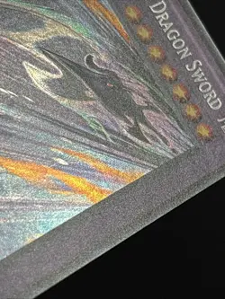 Yu-Gi-Oh! TCG Red-Eyes Black Dragon Sword DRL2-EN012 1st Edition Secret Rare LP - Image 5