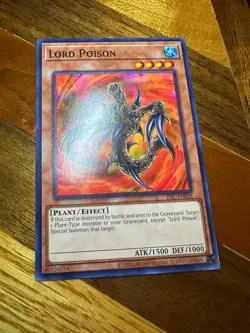 Lord Poison IOC-EN028 Unlimited Edition Common NM + BONUS - Image 1