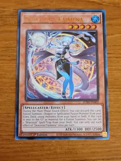 Yu-Gi-Oh! TCG - Dracotail Faimena (JUSH-EN002) - 1st Edition - Image 1