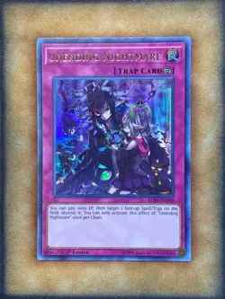 Yugioh Unending Nightmare BLRR-EN104 Ultra Rare 1st Ed LP - Image 1