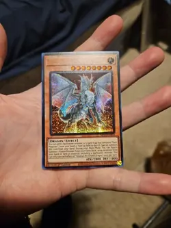 misprint no name Timaeus the United Dragon MP23-EN003 yugioh error secret rare - Image 2