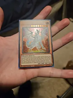 misprint no name Timaeus the United Dragon MP23-EN003 yugioh error secret rare - Image 3
