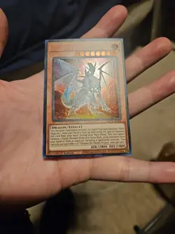 misprint no name Timaeus the United Dragon MP23-EN003 yugioh error secret rare - Image 4