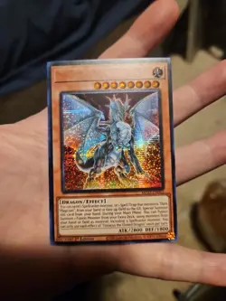 misprint no name Timaeus the United Dragon MP23-EN003 yugioh error secret rare - Image 5