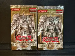 Lot of 2 Yu-Gi-Oh! The Lost Millennium Booster Packs Sealed 1st Edition! - Image 1