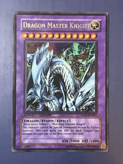 Yugioh Dragon Master Knight UE02-EN001 Ultra Rare Limited LP - Image 1