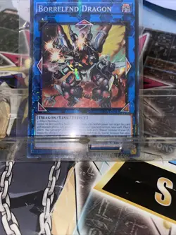 Yugioh! Borrelend Dragon RA02-EN043 Super Rare 1st Edition - Image 1