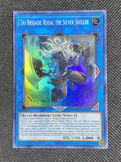 YuGiOh! - Tri-Brigade Rugal the Silver Sheller MP21-EN197 Super Rare 1st Ed NM - Image 1