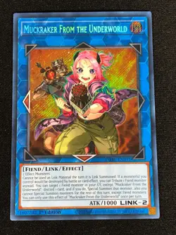 Yugioh Muckraker From the Underworld DABL-EN051 1ST Secret (NM) - Image 1