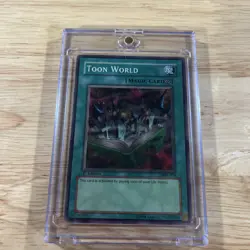 Yu-Gi-Oh! TCG Toon World MRL-076 Super Rare OG Unlimited - Image 1