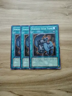 Yu-Gi-Oh! - Ancient Gear Tank 3X - Full Playset - Image 1