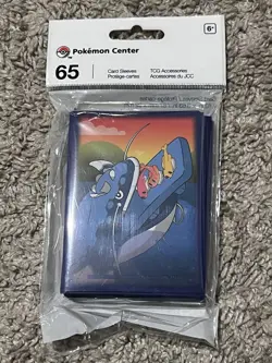 Pokemon Center Original Sealed 65 Dondozo & Tatsugiri Teamwork Card Sleeves - Image 1