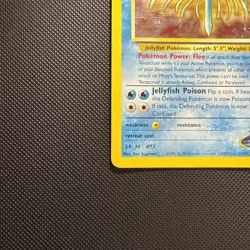 Pokemon TCG Misty's Tentacruel Gym Heroes Holo Card 10/132 Unlimited - Image 4