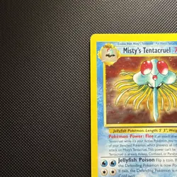 Pokemon TCG Misty's Tentacruel Gym Heroes Holo Card 10/132 Unlimited - Image 5