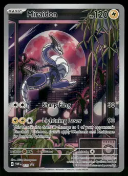 Miraidon - 013 Promo Holo NM Pokemon SV: Scarlet & Violet Promo Cards - Image 1