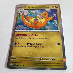 Dragonite Holo NM 149/165 Scarlet & Violet 151 Pokemon Card - Image 1