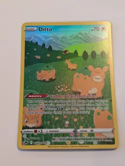 Ditto - GG22/GG70 - Pokemon Crown Zenith Galarian Gallery Holo Card NM - Image 1