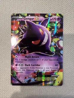 Pokemon Gengar EX Ultra Rare TCG Card 34/119 XY: Phantom Forces - Image 1