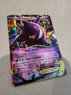 Pokemon Gengar EX Ultra Rare TCG Card 34/119 XY: Phantom Forces - Image 2