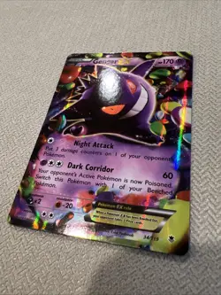 Pokemon Gengar EX Ultra Rare TCG Card 34/119 XY: Phantom Forces - Image 3