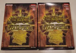 Yu-Gi-Oh 25th Quarter Century Stampede 1st Edition 5 Packs of 5 Cards Lot Of 2! - Image 1