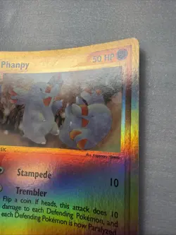 Phanpy 62/109 Ruby and Sapphire Reverse Holo Pokemon TCG Card - Image 4