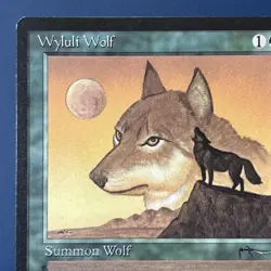 MtG Arabian Nights Edition: Wyluli Wolf Arabian (Light Mana) - Set of 2 Cards - Image 2