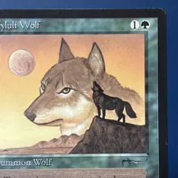 MtG Arabian Nights Edition: Wyluli Wolf Arabian (Light Mana) - Set of 2 Cards - Image 3