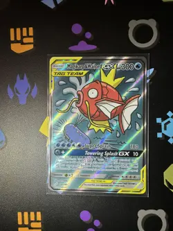 Pokemon TCG Magikarp Wailord GX Full Art Team Up Card 161/181 Mint Condition - Image 1