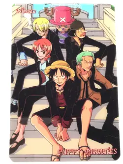 LUFFY Zoro One Piece Plastic Card Bandai Japan Japanese Very Rare No.122 2003 - Image 1