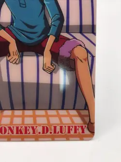 LUFFY One Piece Plastic Card Bandai Japan Japanese Very Rare No.63 2002 F/S - Image 5