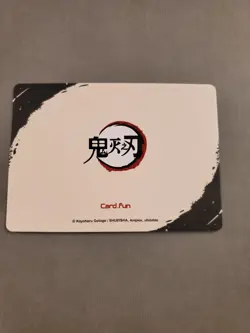 FOIL R tanjiro and nezuko kamado Demon Slayer rare card kny1-r07 - Image 2
