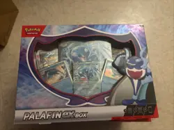 5 Pokemon Palafin EX Collection Box - Trading Card Game - Scarlet & Violet New - Image 2