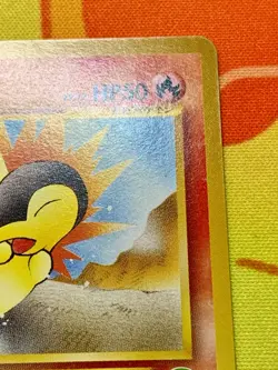 Cyndaquil No.155 #16 Intro Pack Pokemon card Neo Chikorita mark Japanes #2405 - Image 4