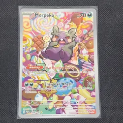 Morpeko - 206/182 - Illustration Rare - Paradox Rift - Pokemon Card - HP - Image 1