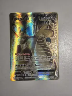 Dragonite EX (Full Art) 106/108 Evolutions Holo Pokemon Card - NM - Image 1