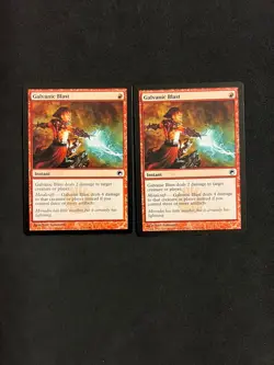 Galvanic Blast x2 [Scars of Mirrodin] Magic MTG Cards LP - Image 1