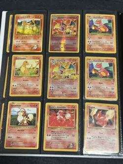 Pokemon vintage lot binder collection 1000+ cards - Image 1