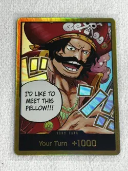 One Piece TCG English OP13 GOLD Don!! Card - Carrying On His Will - Image 1