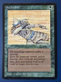 MtG Arabian Nights Edition: Sandstorm - Set of 4 Cards - Image 1
